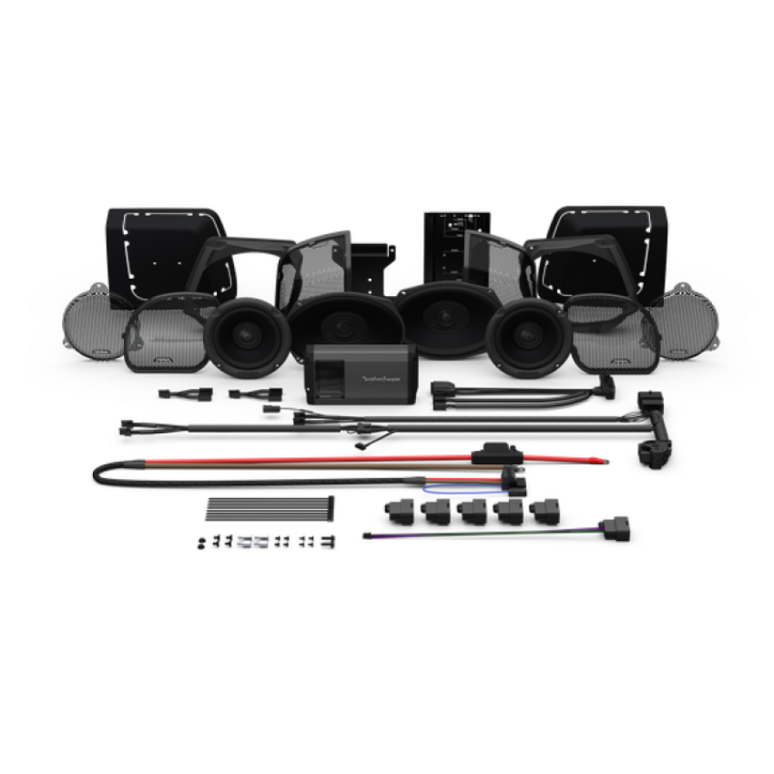 Rockford Fosgate 2014+ Road Glide/ Street Glide Stage 3 Audio Kit