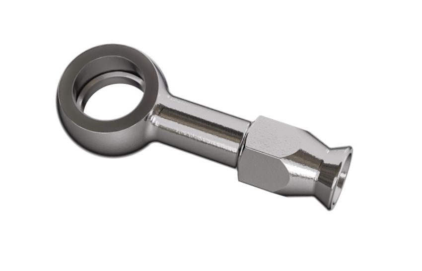 Goodridge P5092-02-03C Straight Banjo for 3/8 or M10 Bolt