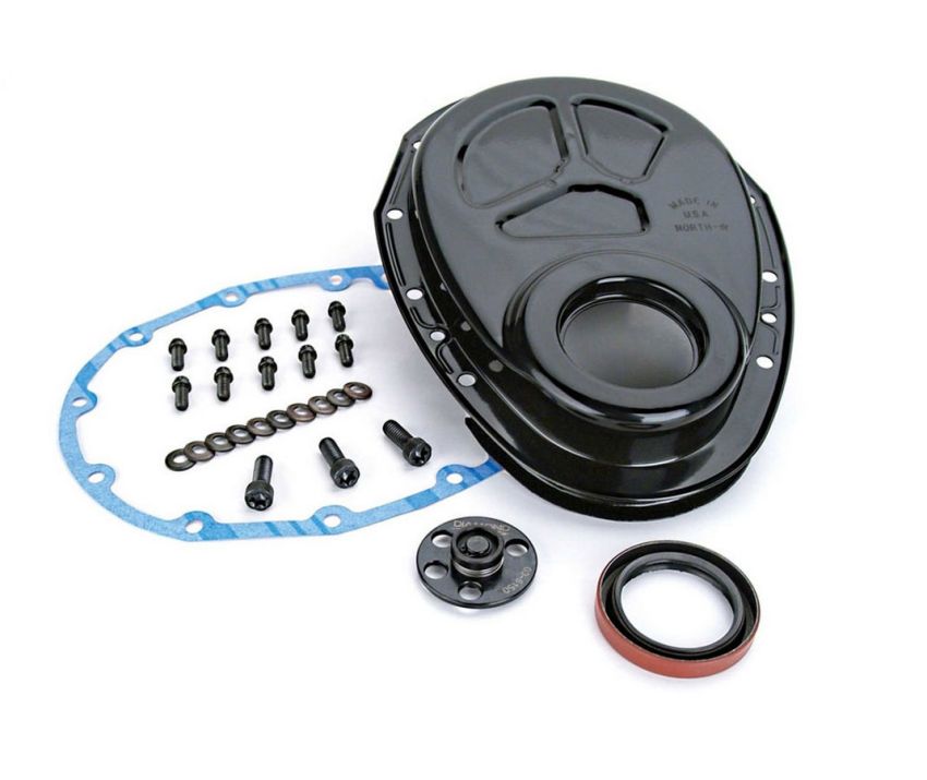 COMP CAMS COM208 SBC Timing Cover w/ Welded Thrust Plate