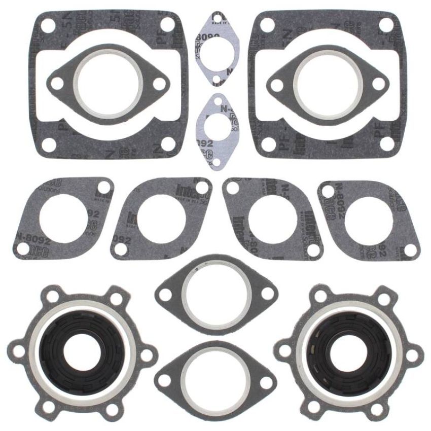 Vertex Pistons 711063E Vertex Gaskets 86-90 Arctic Cat Cheetah Complete Gasket Kit w/ Oil Seals