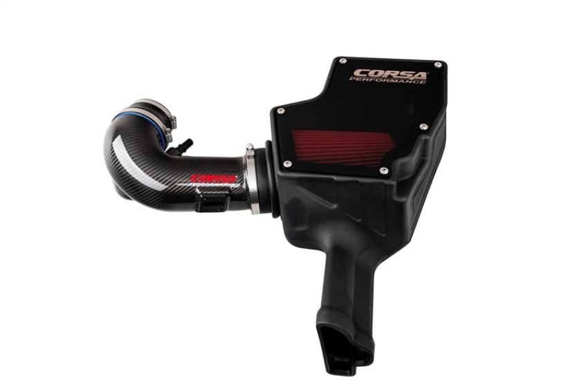 Corsa Performance 44007D Corsa Performance Mustang GT Closed Box Air Intake with Carbon Fiber Air Duct/Dr