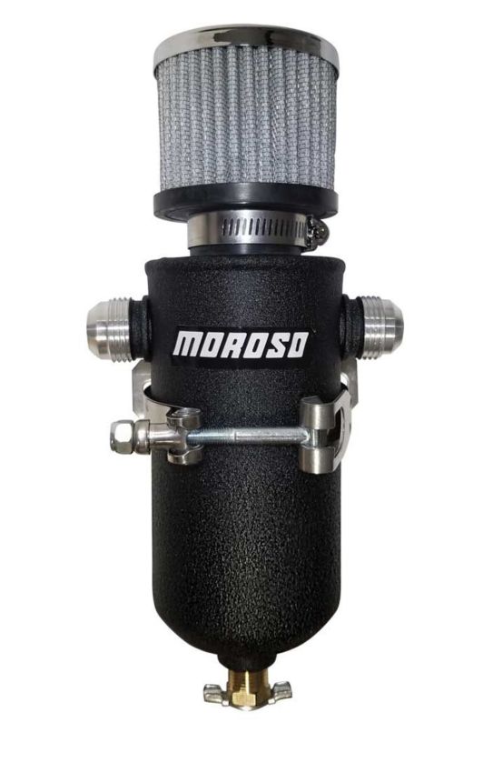 MOROSO MOR85753 Remote Breather Tank - w/2 - 12an Fitting