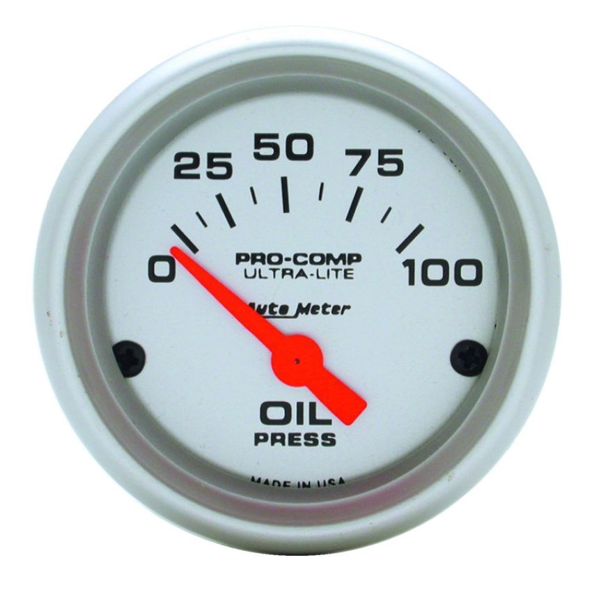 AutoMeter 4327 GAUGE, OIL PRESSURE, 2 1/16