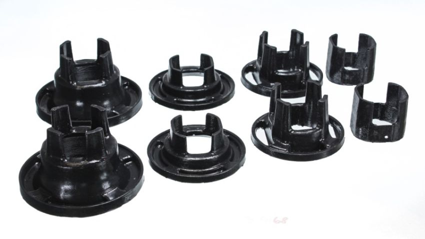 Energy Suspension 3.4168G 10 Chevy Camaro Black Rear Sub-Frame Mount Insert Bushing Set