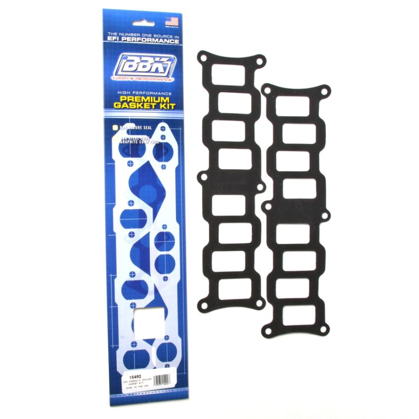 BBK Performance Parts 15492 SBF TFS INTAKE MANIFOLD UPPER-LOWER GASKET KIT (Pair)