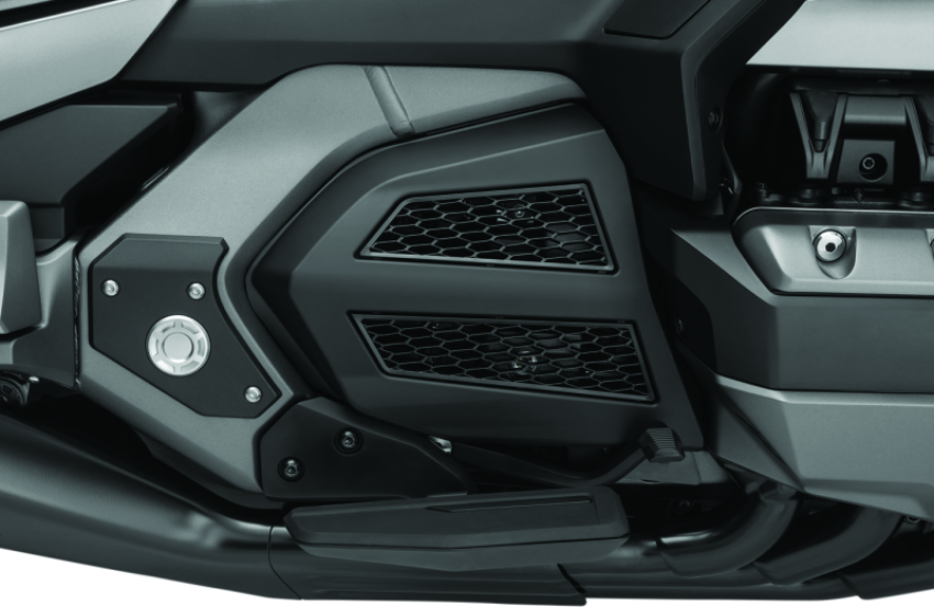 Kuryakyn 3275 Omni Transmission Covers GL1800 Satin Black
