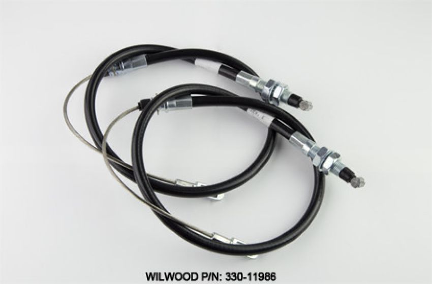 Wilwood 330-11986 Parking Brake Cable Kit Internal P-Brake 59-64 Impala