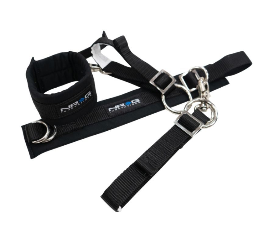 NRG SBH-AR01BK SFI 3.3 Arm Restraints One Pair - Black