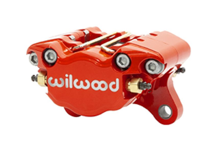 Wilwood 120-9690-RD Caliper-Dynapro Single 3.75in Mount 1.38in Pistons .38in Disc - Red