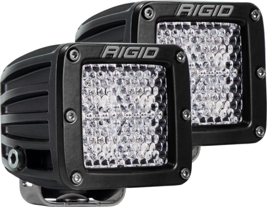 LED Light Pair Dually-Diffused Pattern