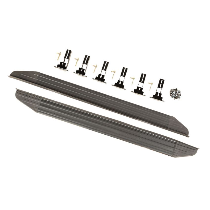 Rugged Ridge 11594.02 Running Board Black 11-18 Jeep Grand Cherokee WK