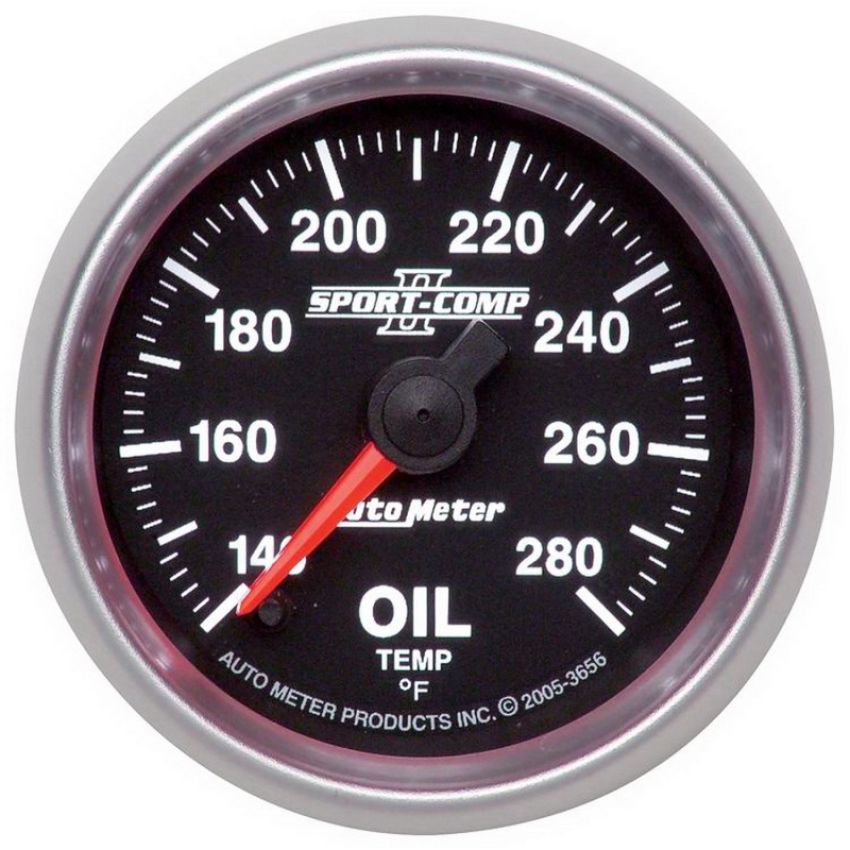 AutoMeter 3656 GAUGE, OIL TEMP, 2 1/16