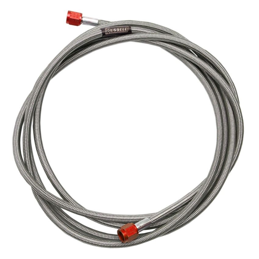 Russell 658110 Performance -3 AN 18in Pre-Made Nitrous and Fuel Line