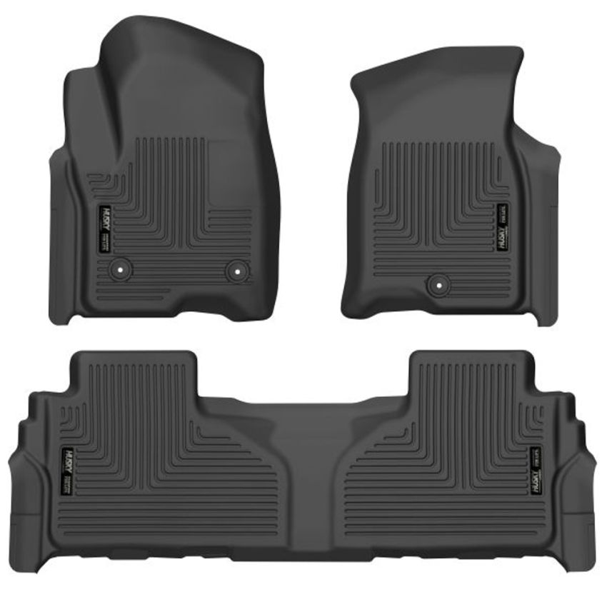 HUSKY LINERS HSK99241 21-   Chevy Tahoe Floor Liner Front/2nd Row Blk