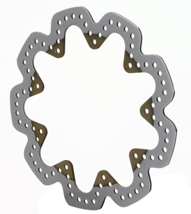 Wilwood 160-10717 Rotor-Stainless Scalloped 10.50 x .160 - 9 on 7.00in