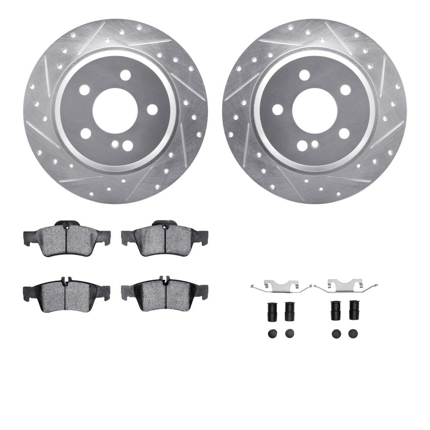 Dynamic Friction 7512-63048 Rotor Kit