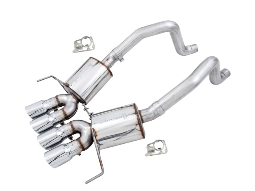 AWE Tuning 3015-42133 14-19 Chevy Corvette C7 Z06/ZR1 (w/o AFM) Touring Edition Axle-Back Exhaust w/Chrome Tips