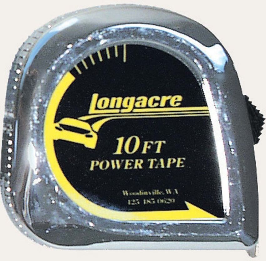 LONGACRE LON52-50870 Tire Tape 10' X 1/4in