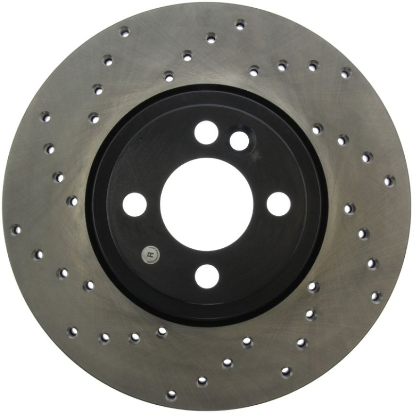 Stoptech 128.34101R Drilled Sport Brake Rotor