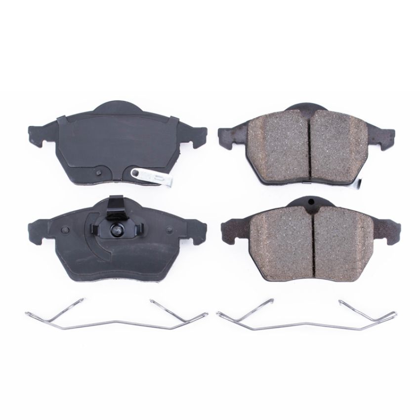 PowerStop 17-819 PowerStop - Z17 Low-Dust Ceramic Brake Pads with Hardware