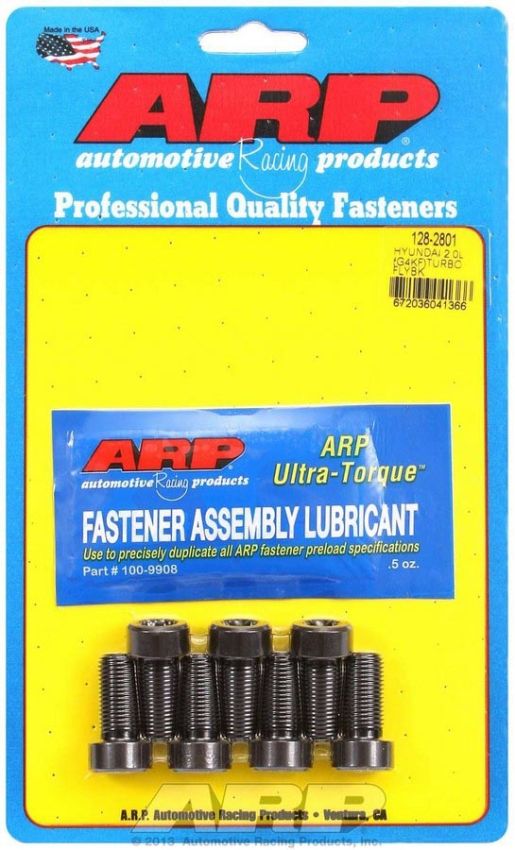 ARP ARP128-2801 Flywheel Bolt Kit - Hyundai 2.0L G4KF Turbo