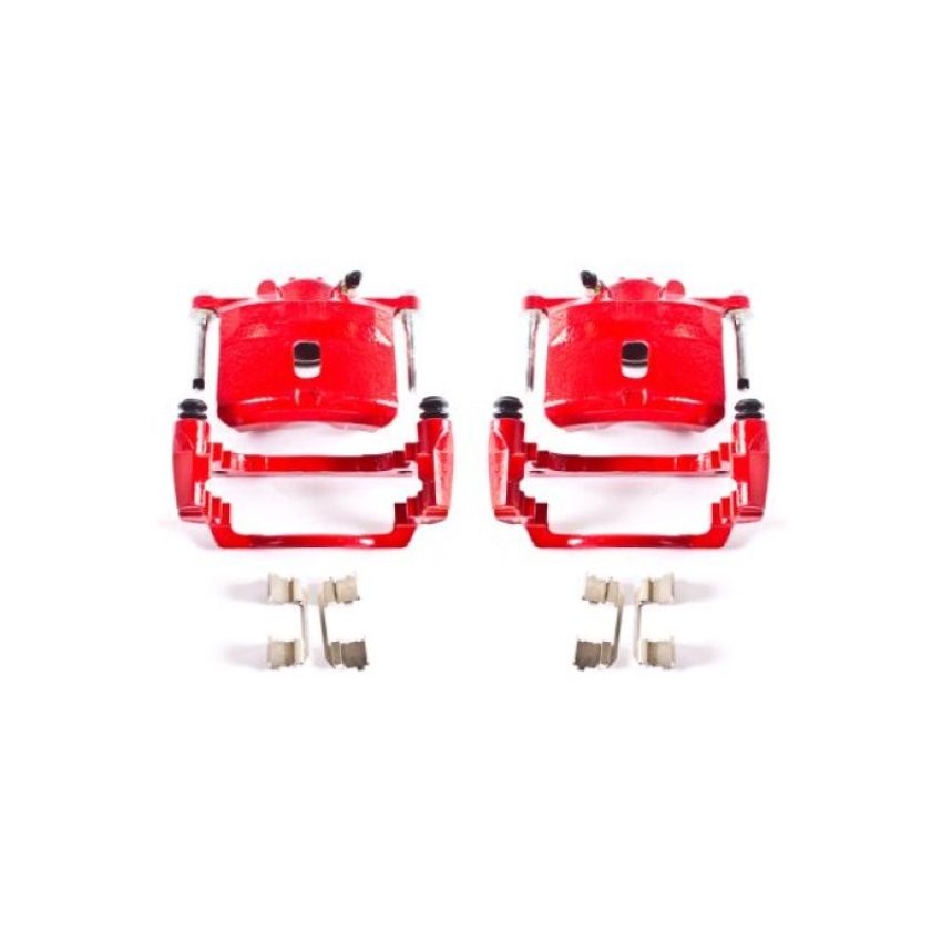PowerStop S2658 Red Powder Coated Calipers