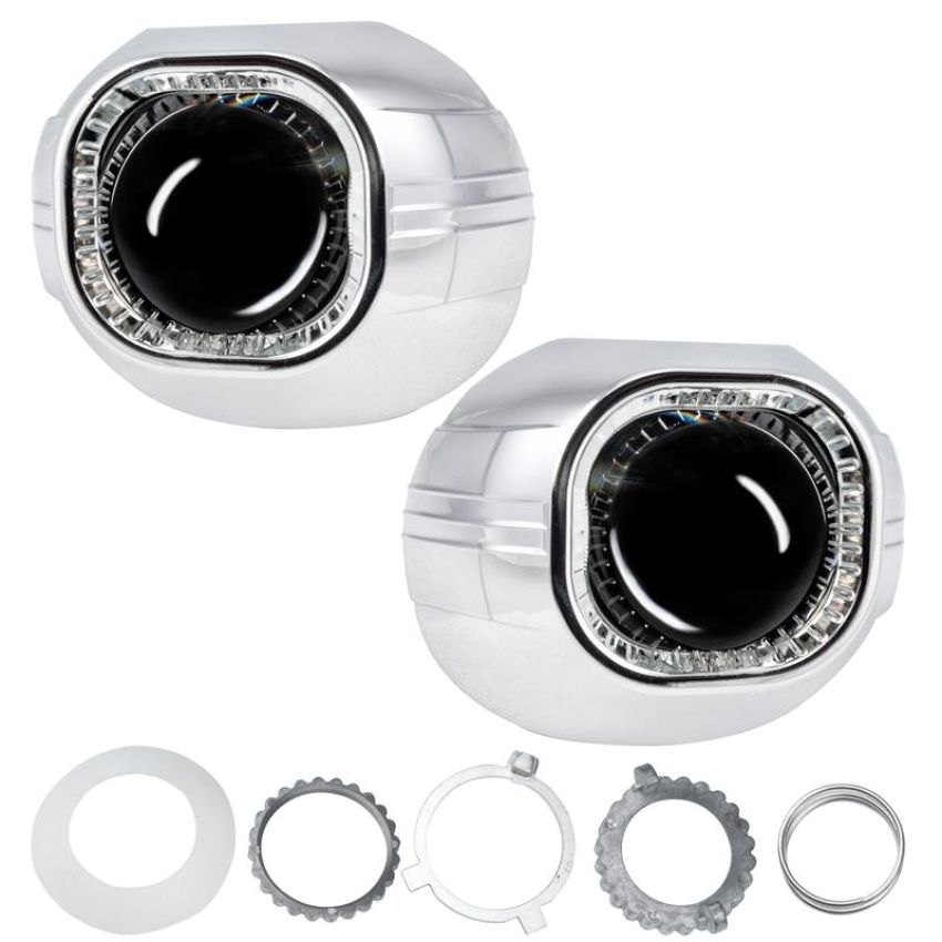 Oracle Lighting 8519-504 Square D2S Projectors, Pair