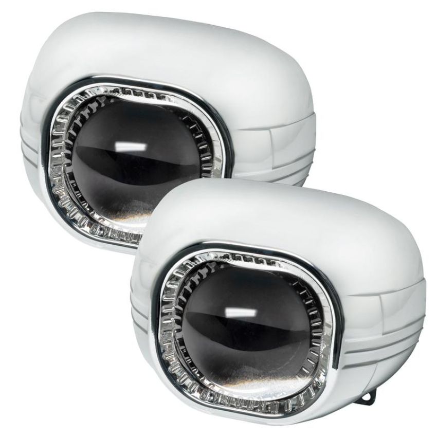 Oracle Lighting 8519-504 Square D2S Projectors, Pair