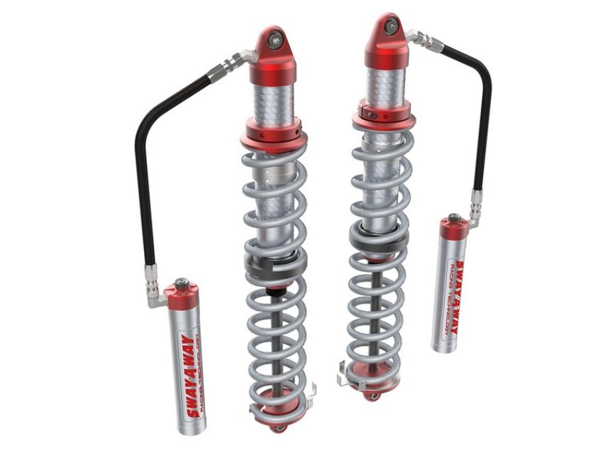 aFe Power 852-0058-01-CA Sway-A-Way 3.0 Rear Coilover Kit w/ Remote Reservoir and Compression Adjust