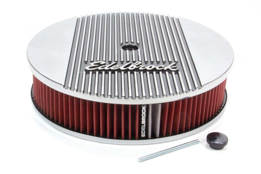 EDELBROCK EDE4266 Air Cleaner Kit Elite II Series 14in x 3in