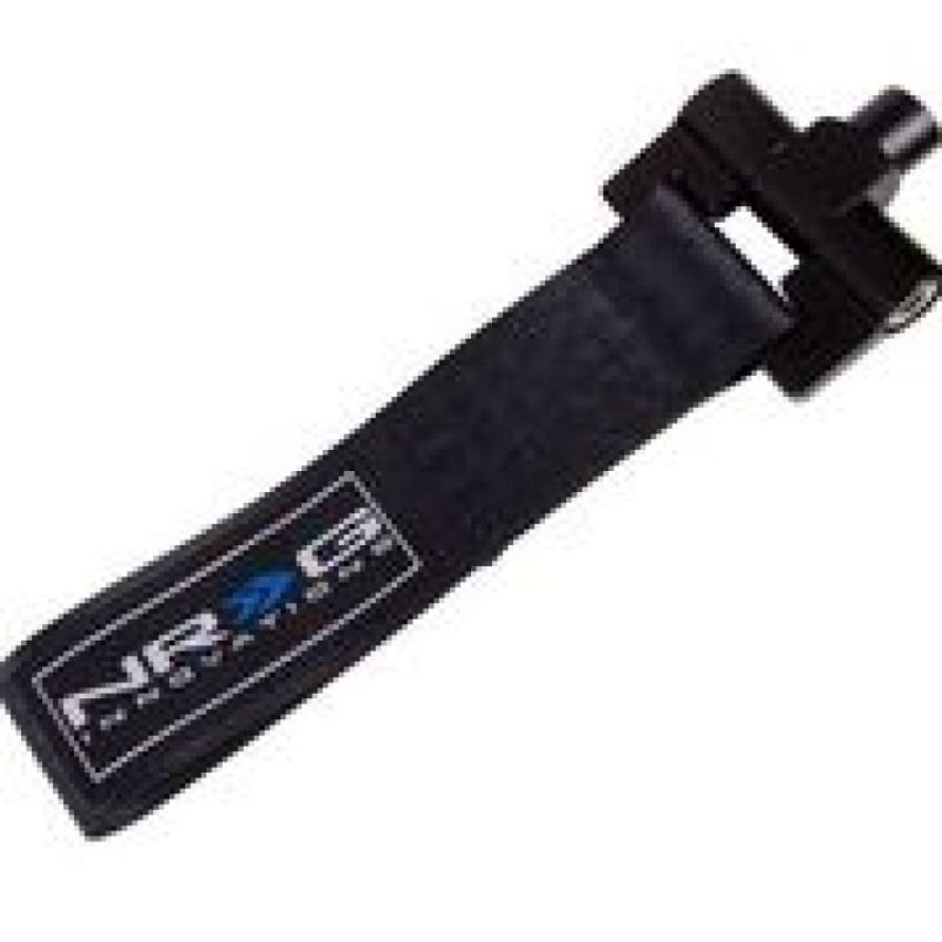 NRG TOW-E30BK Bolt-In Tow Strap Black- BMW E30 (5000lb. Limit)