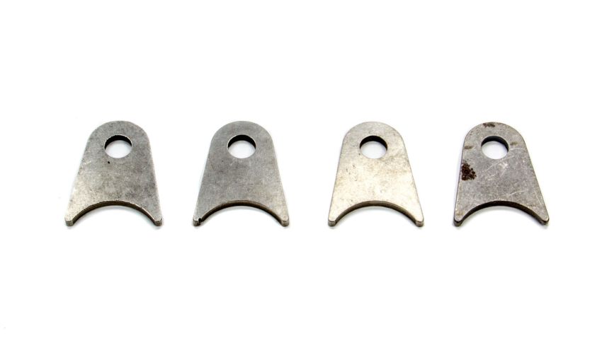 MEZIERE MEZCT10512C 4130 Moly Chassis Tab - Flat - 3/8 Hole (4pk)