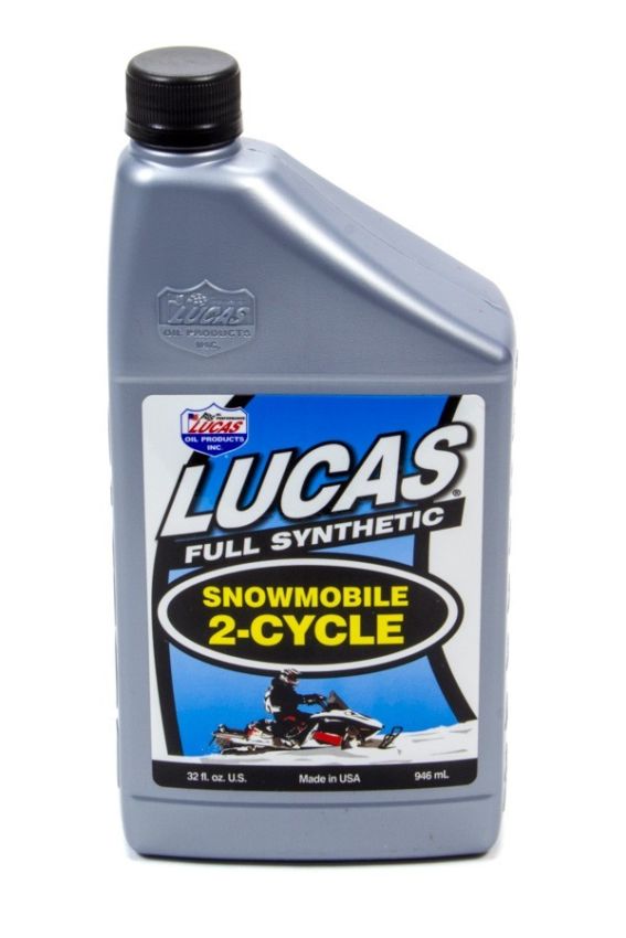 LUCAS OIL LUC10835 2 Cycle Snowmobile Oil Synthetic 1 Qt.