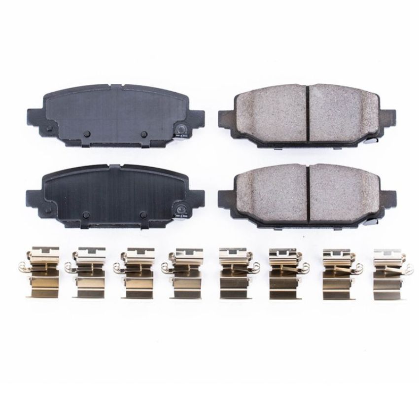 PowerStop 17-6005 PowerStop - Z17 Low-Dust Ceramic Brake Pads with Hardware
