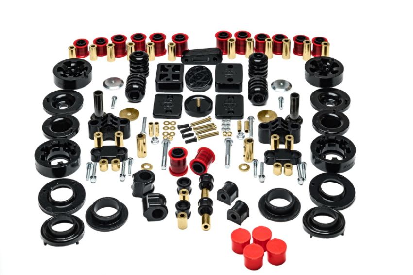 Energy Suspension 2.18110G 18+ Jeep Wrangler JL Rubicon Black Rock-Flex Ultimate 2in Lift System Set