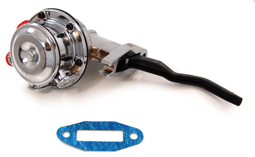 RACING POWER CO-PACKAGED RPCR2306C Mechanical Fuel Pumps Ford 351C/M 400 - Chrome