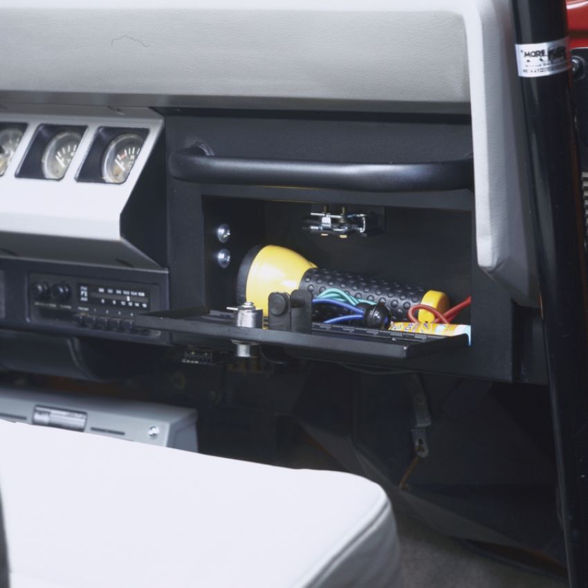 Tuffy Products 036-01 Tuffy Jeep Wrangler Yj Glove Box W/ Keyed Lock