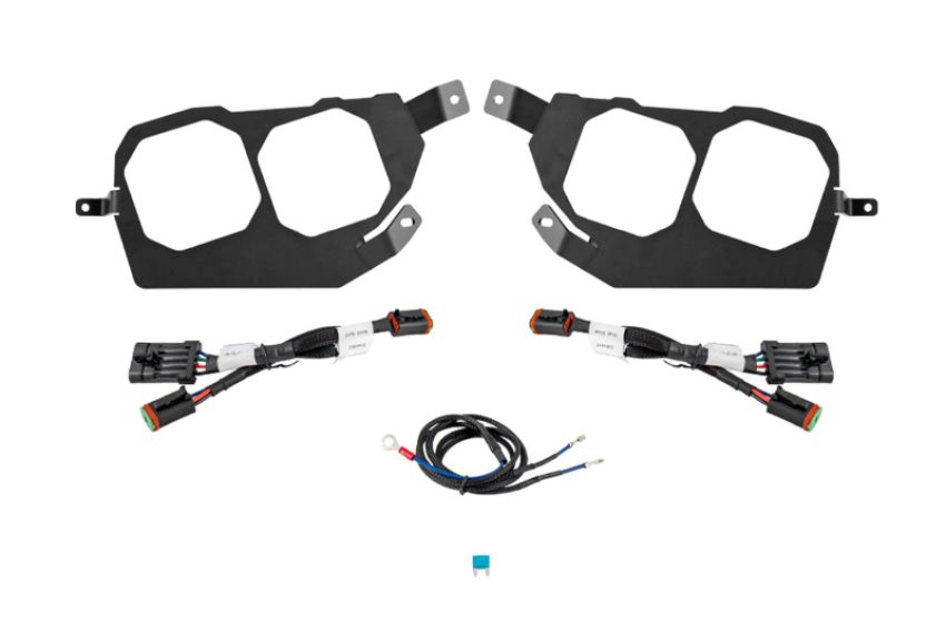 Diode Dynamics DD7842P 14-23 Polaris RZR XP SS3 LED Headlight Mounting Bracket Kit