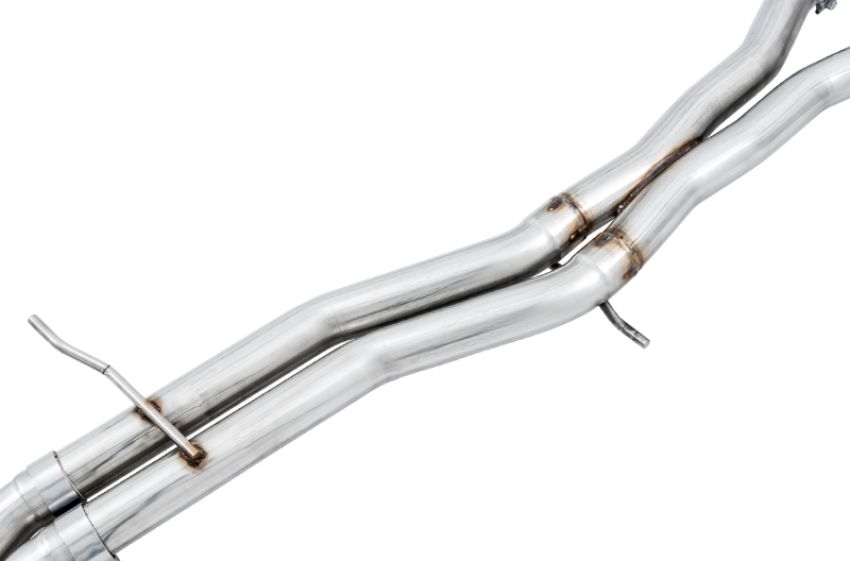 AWE Tuning 3015-43092 Audi B9 S5 3.0T Touring Edition Exhaust - Black Diam Tips (102mm)