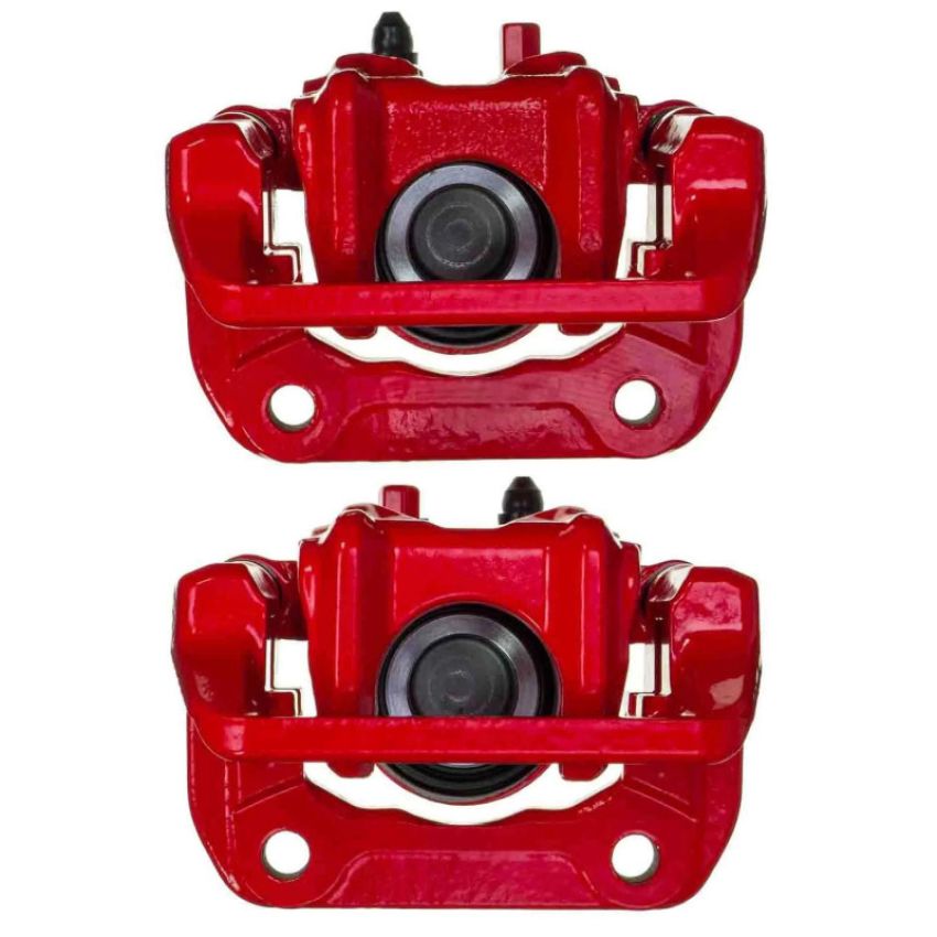 PowerStop S15054 Red Powder Coated Calipers
