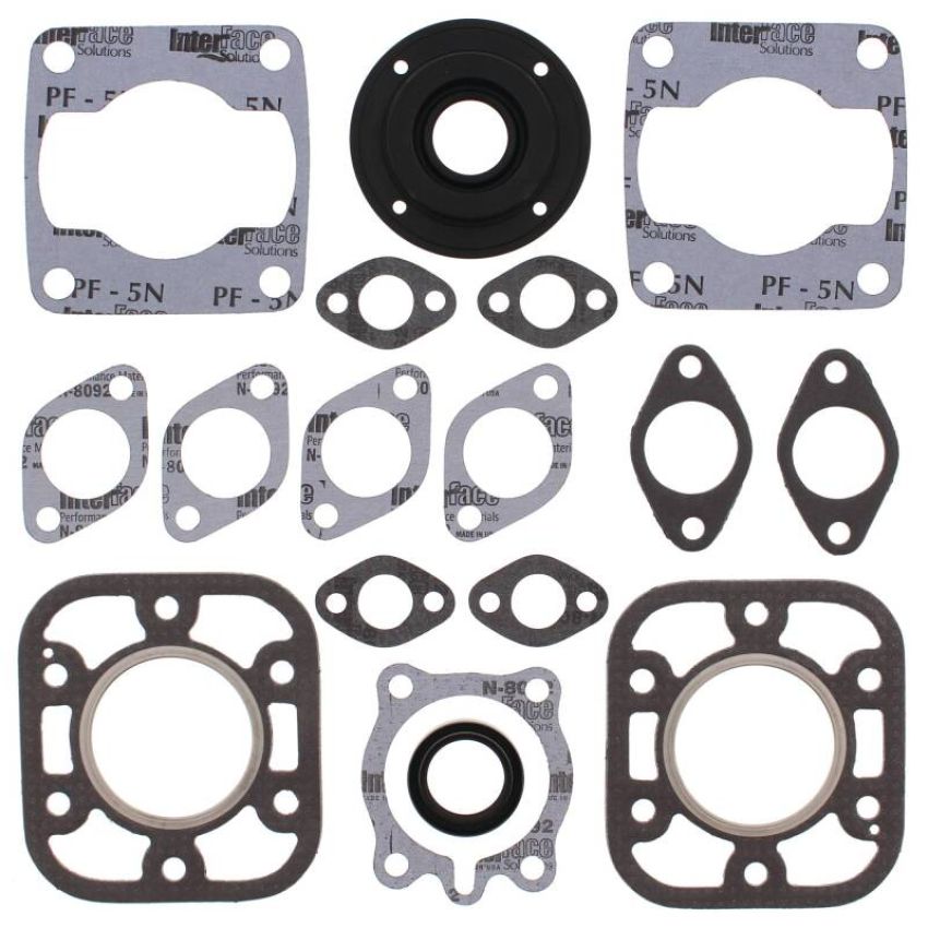Vertex Pistons 711108B Vertex Gaskets 73-75 Brutanza 295 58mm Bore Complete Gasket Kit w/ Oil Seals
