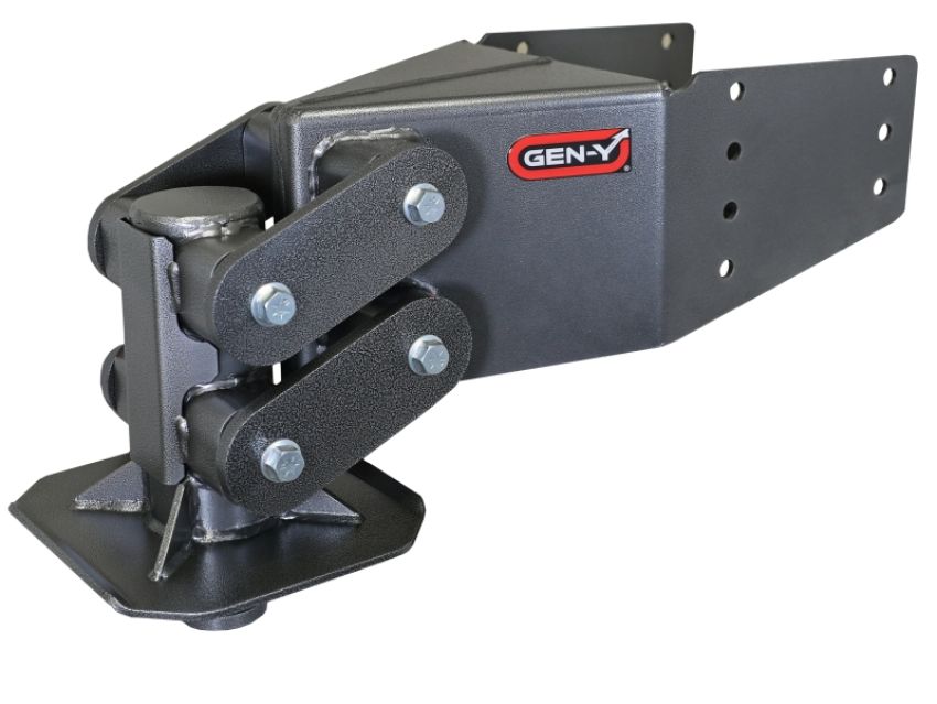 GEN-Y Hitch GH-8051 Gen-Y Executive Torsion-Flex Rhino 5th Wheel King Pin Box (2.5K-4.5K PW)