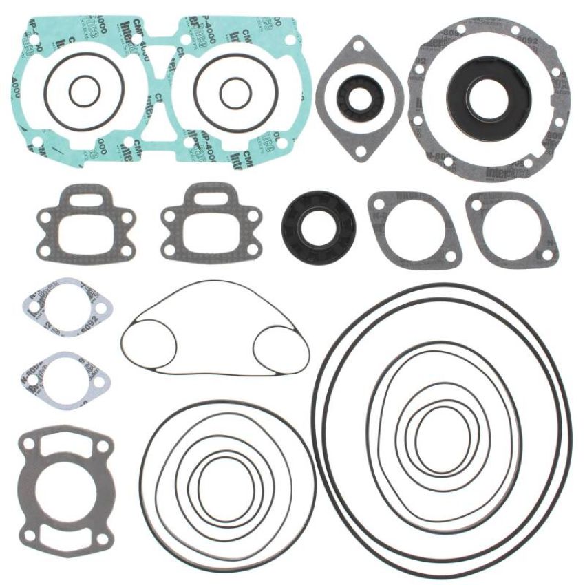 Vertex Pistons 611201 Vertex Gaskets 94-95 Sea-Doo 650 GTX Complete Gasket Kit w/ Oil Seals