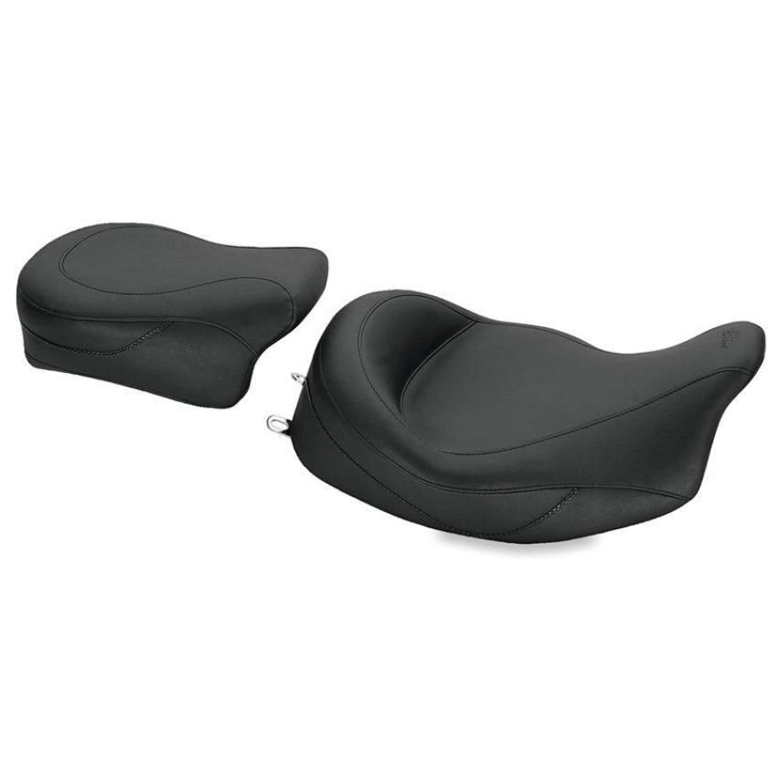 Mustang Motorcycle 76067 Mustang 08-21 Harley Electra Glide Std,Rd Glide,Rd King,Str Glide Super Touring Solo Seat - Black