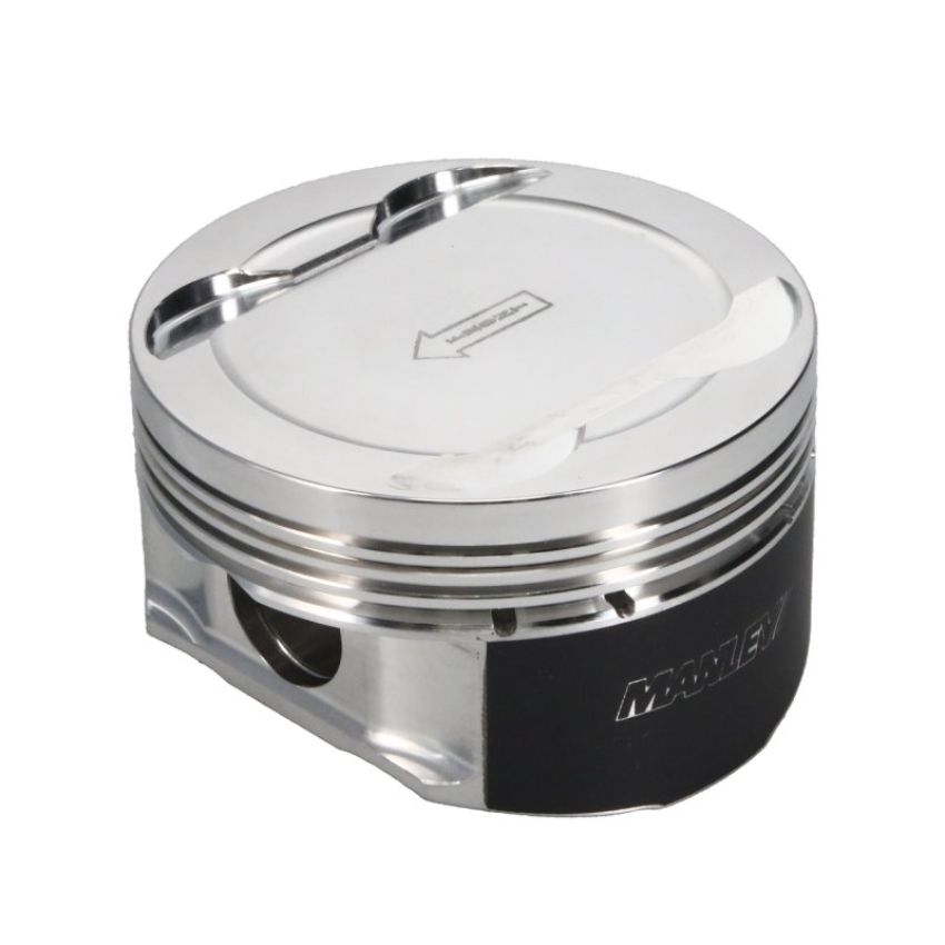 Manley Performance 599500CE-6 Manley Ford 3.7L Cyclone V6 3.76in Bore 9.5:1 Comp Ratio -5cc Dish Piston Set - Set of 6