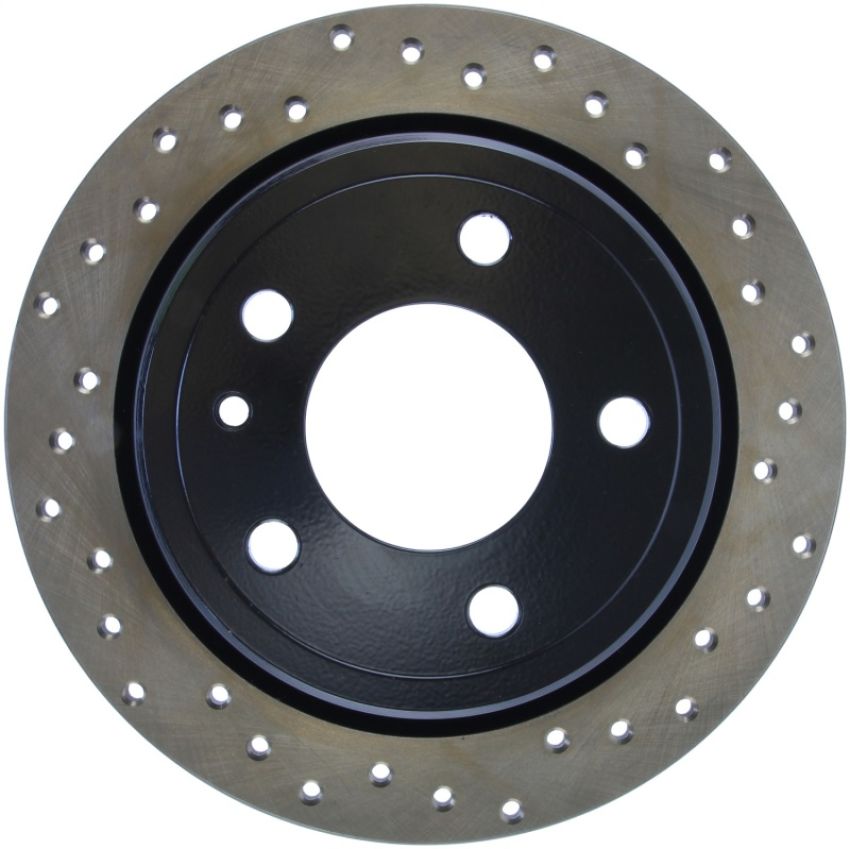 Stoptech 128.34016L Drilled Sport Brake Rotor