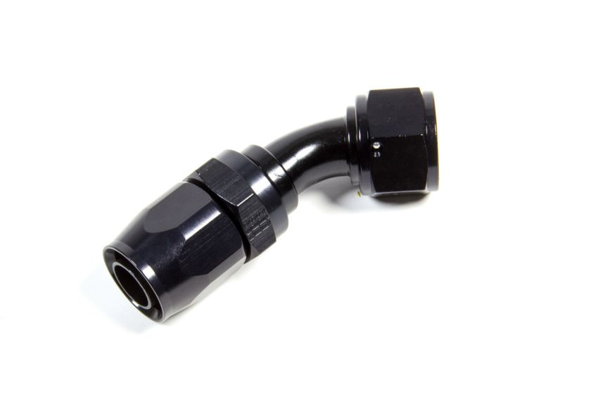 FRAGOLA FRG224511-BL Hose Fitting #10 45 Deg. to #12 Hose Black