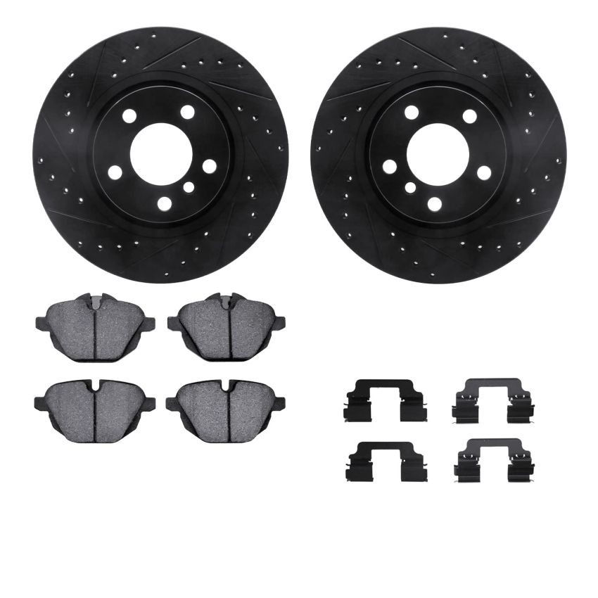 Dynamic Friction 8512-31105 Rotor Kit