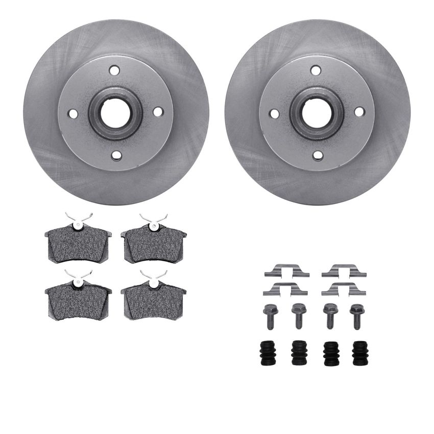 Dynamic Friction 6512-74144 Rotor Kit