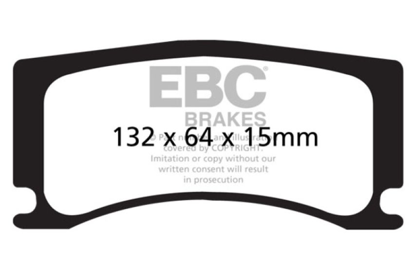EBC Brakes DP42112R Yellowstuff Street And Track Brake Pads
